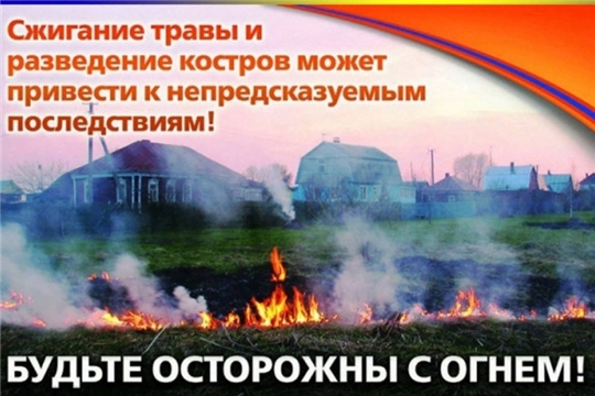 Правила безопасности при сжигании сухой травы и мусора | Янтиковский район  Чувашской Республики