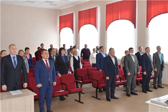 В Янтиковском районе состоялось очередное заседание Собрания депутатов Янтиковского района VII созыва