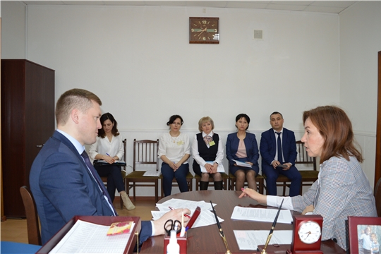 Янтиковский район посетила Министр труда и социальной защиты Чувашской Республики Алена Елизарова