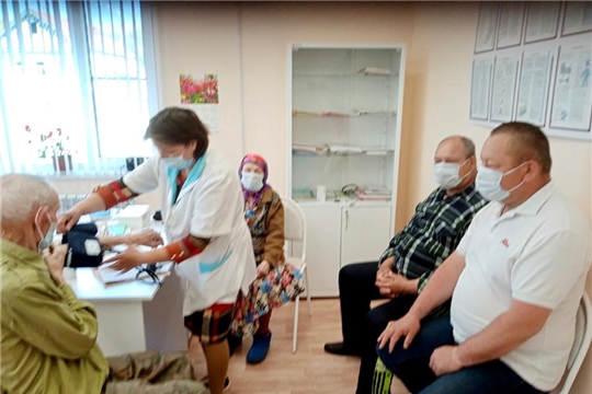 В Янтиковском районе продолжается вакцинация от коронавируса