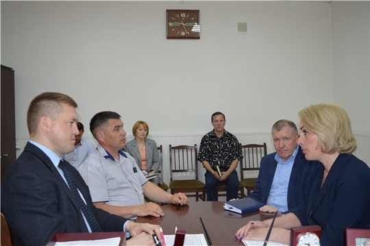 Янтиковский район посетила руководитель Госслужбы Чувашии по конкурентной политике и тарифам Надежда Колебанова
