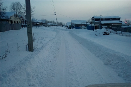Улицы и дороги Первостепановского сельского поселения регулярно очищаются от снега