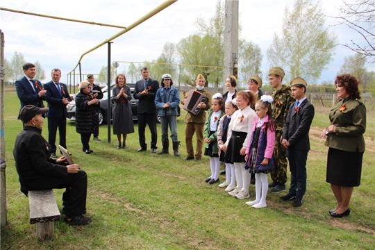 В Цивильском районе поздравили ветеранов Великой Отечественной войны