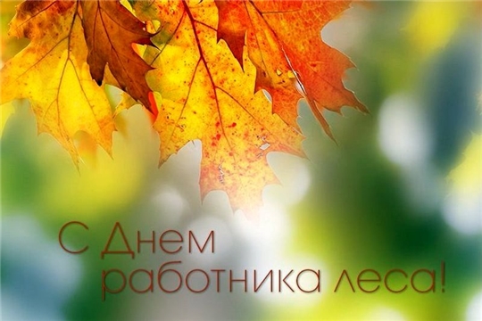 Поздравление главы администрации Алатырского района Н.И. Шпилевой с Днем работников леса