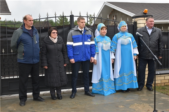 В Алатырском районе введены в эксплуатацию два новых газопровода