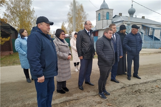 Владимир Степанов ознакомился с ходом работ в Новоайбесинском и Кирском ОВОПах