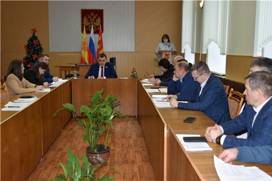 Состоялось заключительное в этом году восьмое очередное Собрание депутатов Алатырского муниципального округа Чувашской Республики первого созыва