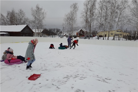 «Зимние забавы» игровая программа прошла в Алтышевском СДК