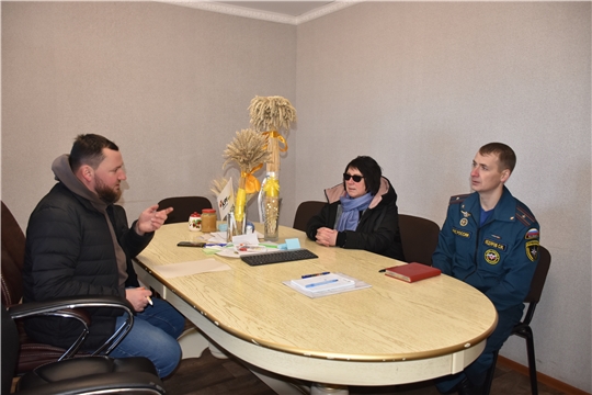 Рабочая встреча по функционированию добровольной пожарной команды