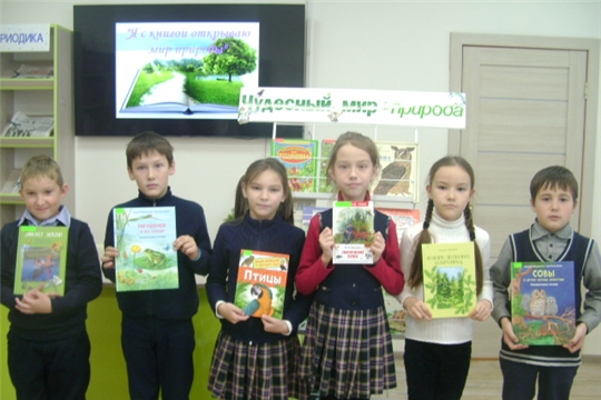 Экологический час в Аликовской детской библиотеке