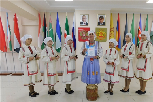 Детская студия "Çеçпĕл çеçкисем" стала лауреатом II степени республиканского конкурса "Дерзай, твори!"