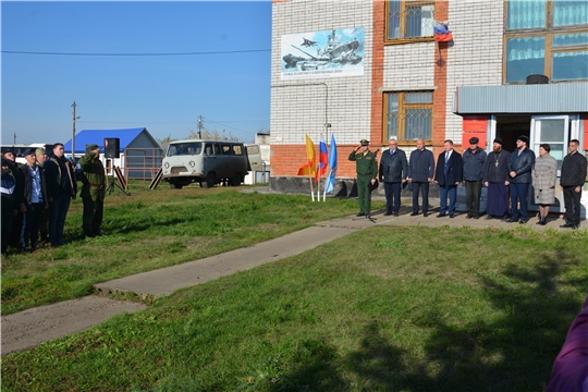 Проводы мобилизованных граждан Батыревского и Шемуршинского районов для участия на СВО на Украине