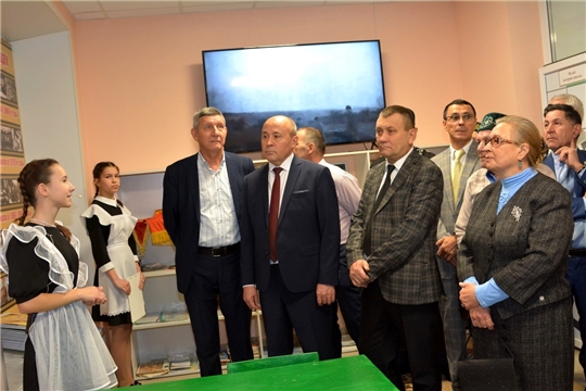 В Шыгырданской СОШ №1 состоялось открытие школьного музея