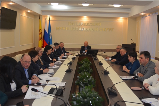 Еженедельное совещание главы Батыревского муниципального округа с руководителями структурных подразделений