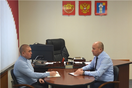 Глава Батыревского муниципального округа встретился с председателем  Совета Батыревского райпо