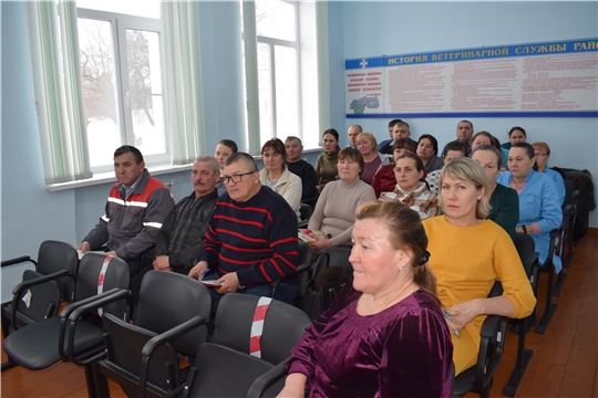Итоговое совещание ветеринарных специалистов Батыревского муниципального округа