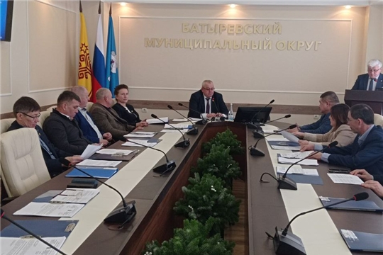 Состоялась десятая сессия Собрания депутатов Батыревского муниципального округа I созыва