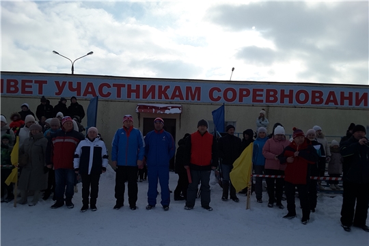 В Батыревском муниципальном округе прошла Всероссийская массовая лыжная гонка «Лыжня России-2023»