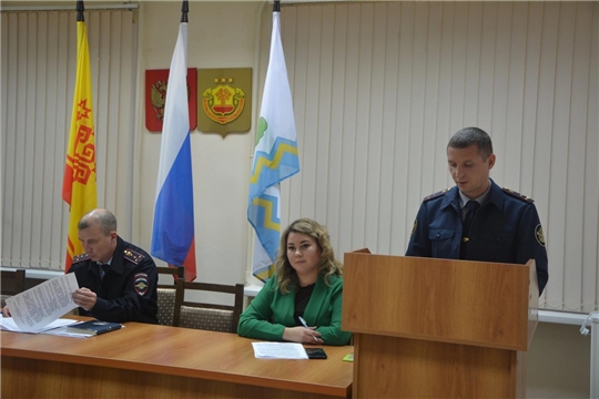 В администрации Чебоксарского района обсудили вопросы профилактики правонарушений