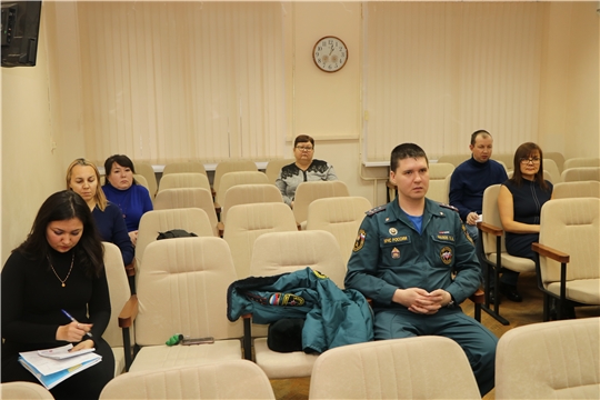 Очередное заседание комиссии по делам несовершеннолетних и защите их прав администрации Чебоксарского района