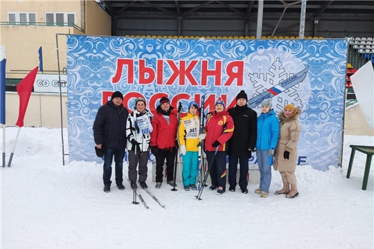 В Чувашии проходит 41-я Всероссийская массовая гонка «Лыжня России-2023»