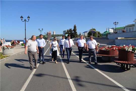 Члены Координационного совета посетили Чебоксарские общественные пространства