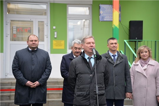 Глава города Чебоксары Евгений Кадышев принял участие в торжественном открытии нового детского сада в микрорайоне «Благовещенский»