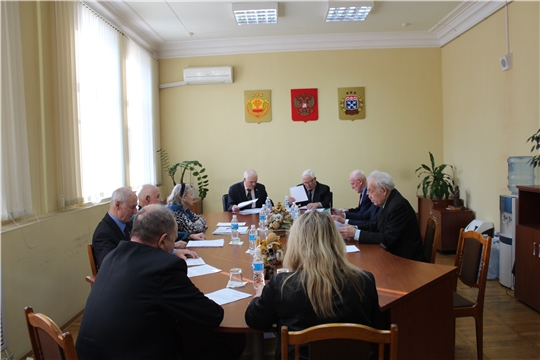 Состоялось очередное заседание Совета старейшин при Чебоксарском городском Собрании депутатов