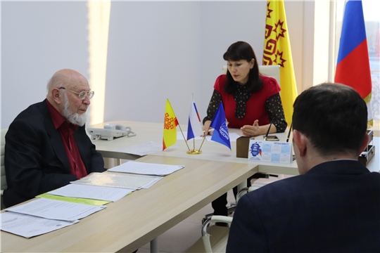 Прием граждан прошел в Региональной общественной приемной Председателя Партии Д.А. Медведева в Чувашской Республике