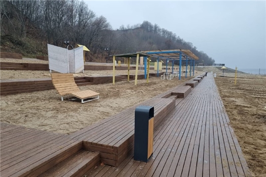 В Чебоксарах завершаются работы по благоустройству Красной площади, Чебоксарского залива и Московской набережной