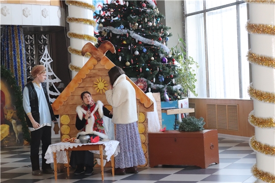 В Алатыре состоялся спектакль, повествующий о чуде в день Рождества Христова