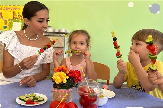 В детских садах города Чебоксары проходят кулинарные мастер-классы