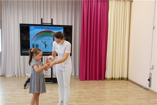 В дошкольных организациях города Чебоксары проходят "Уроки здоровья для дошколят"