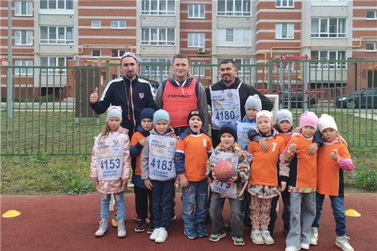 В детских садах города Чебоксары прошел турнир по футболу совместно с "Советом отцов"