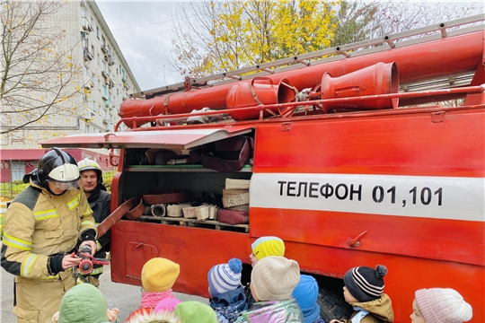 В детских садах города Чебоксары проходят практические занятия по безопасности