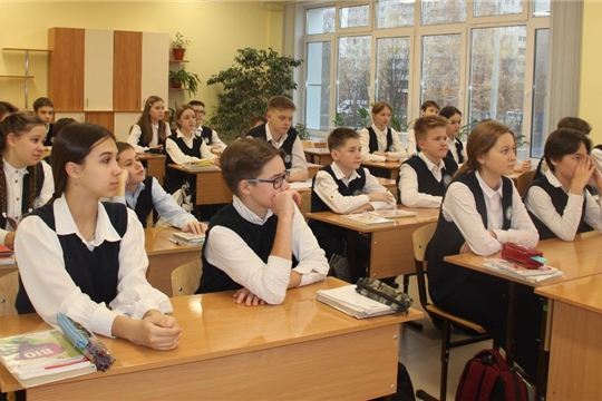 Образовательные учреждения города Чебоксары открылись после капремонта (07.11.2022 г.)