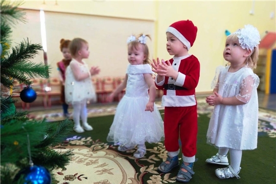 В дошкольных учреждениях города Чебоксары стартовали новогодние утренники