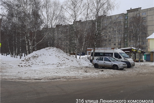В Чебоксарах требования к вывозу снега одинаковы для всех