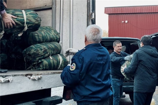 Чувашия продолжает поддержку своих воинов в учебных центрах