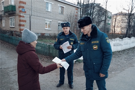 В селе Моргауши проведен профилактический рейд