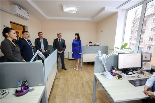 Встреча с коллективом Центра управления регионом Чувашской Республики