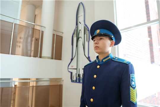 Олег Николаев посетил Чувашский кадетский корпус ПФО им. А. Кочетова»