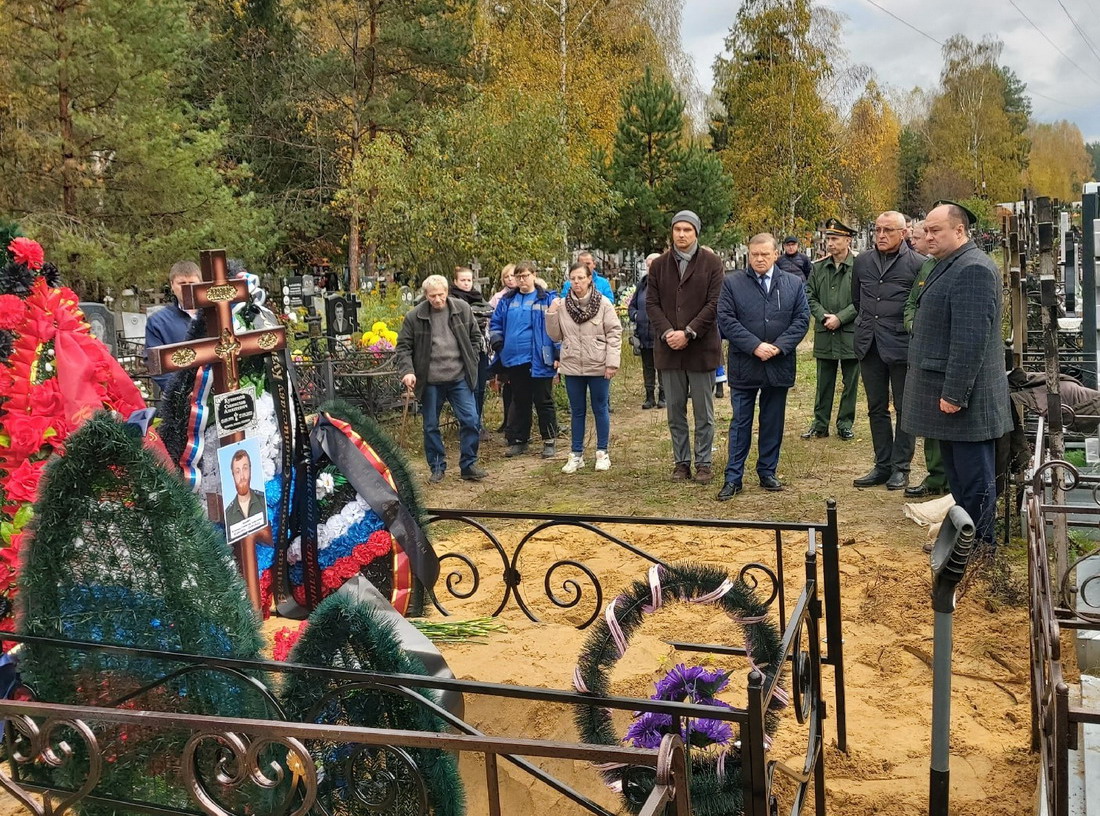 В Шумерле простились с погибшим в ходе спецоперации на Украине Станиславом  Кузнецовым | г. Шумерля Чувашской Республики