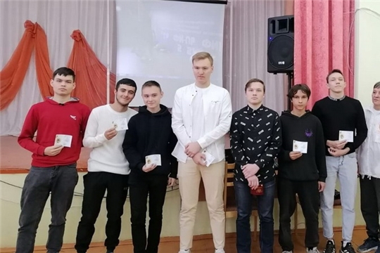 В Шумерле учащимся и студентам вручены знаки ВФСК «ГТО»