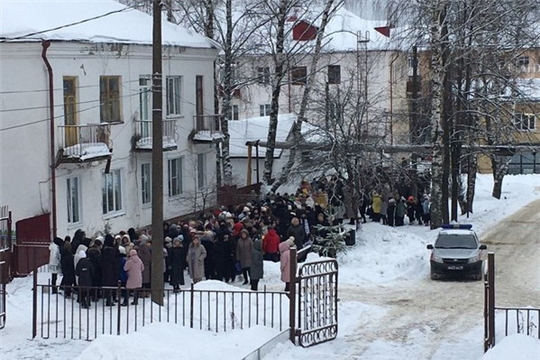 В школе №1 города Шумерля прошло тактико-специальное занятие