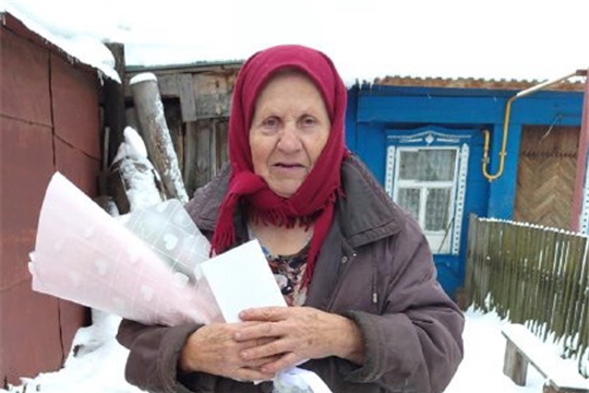 Долгожительница Шумерли Анастасия Андреевна Гогина отметила 91-ый день рождения