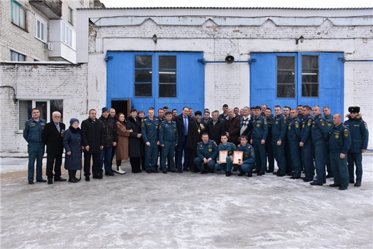 Поздравление Шумерлинских спасателей МЧС