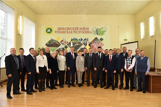 Состоялось первое заседание Собрания депутатов Ибресинского муниципального округа 