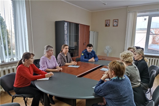 Состоялось заседание комиссии по делам несовершеннолетних и защите их прав при администрации Ибресинского района 