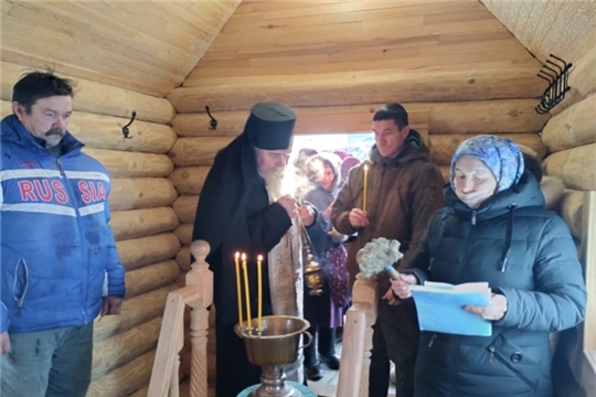 Чин освящения родниковой воды в купельне д. Айбечи